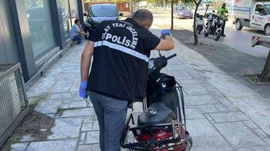 Düzce'de Motosiklet Hırsızı Polisi Görünce Kaçtı