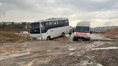 Kocaeli Haber; Sağanak Yağış, Yolu Çökertti