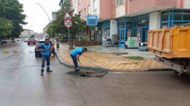 Sağanak yağış öncesi hazırlıklar tamamlandı