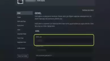 Steam Kullanıcı Adı Değiştirme Nasıl Yapılır?