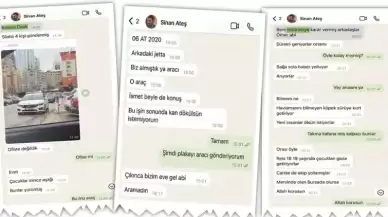 Sinan Ateş'in WhatsApp Mesajları Yayınlandı! "Beni Öldürmeye Karar Vermiş Arkadaşlar Ömer Abi"