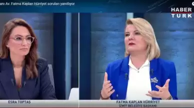 İzmit Belediye Başkanı Fatma Kaplan Hürriyet Önemli Açıklamalarda Bulundu...