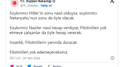 İsrail’den Türkiye’ye Tehdit: İsrail Dışişleri Bakanı Çok İleri Gitti!