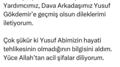 AK Parti Sakarya İl Başkan Yardımcısı Yorgun Merminin İsabet Etmesiyle Yaralandı