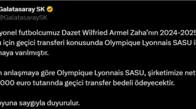 Galatasaraylı  Wilfried Zaha Lyon'da Oynayacak