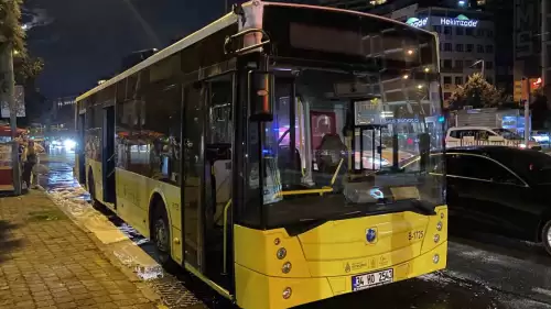 Beyoğlu'nda İETT Otobüsünde Çıkan Yangın Panik Yarattı